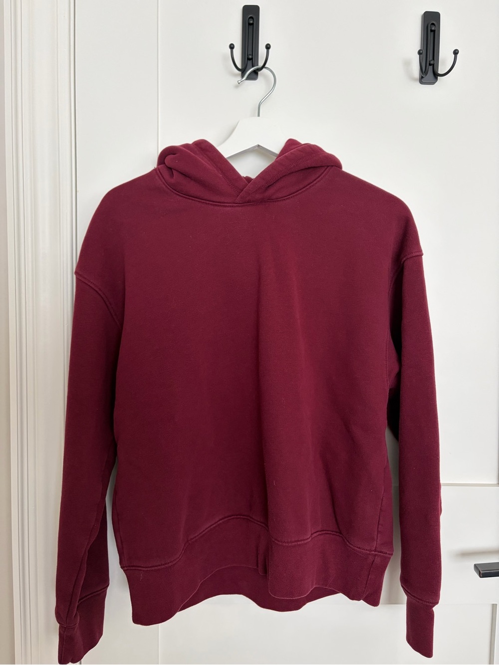 American Eagle Outfitters Burgundy Pullover Hoodie
